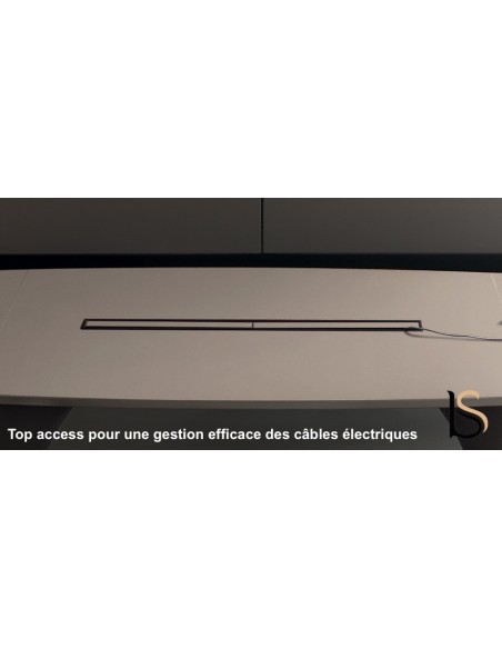 Table de réunion forme ovale Ola – Martex