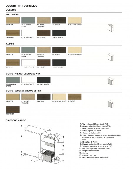 Caisson maxi rangement - MDD.
