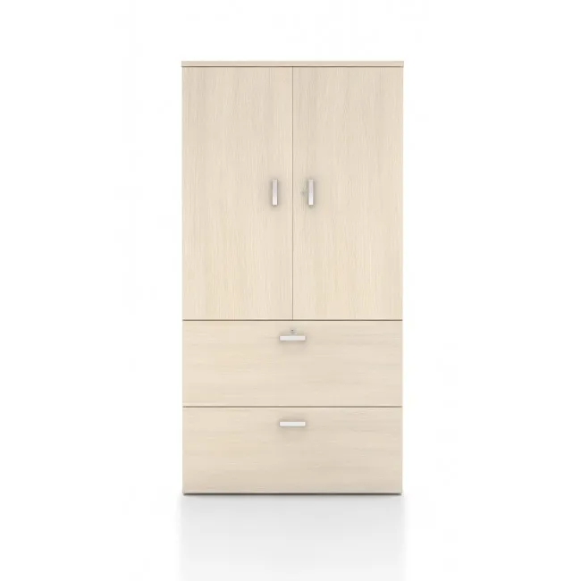 Armoire mixte avec tiroirs pour dossiers suspendus – Mobel Linea