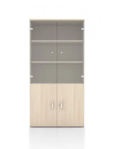 Armoire haute version bibliothèque – Mobel Linea