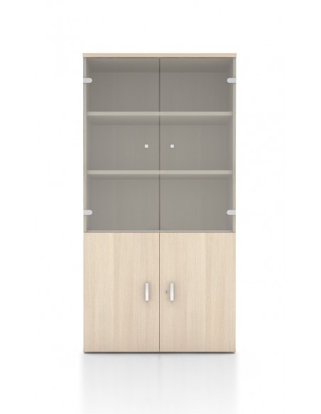 Armoire haute version bibliothèque – Mobel Linea