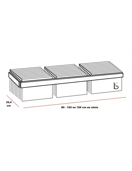 Châssis extractible pour armoire NG – Mobel Linea