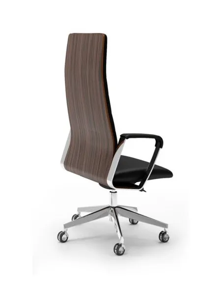 Fauteuil de direction gamme Exclusive en cuir modèle Directa – Offisit.