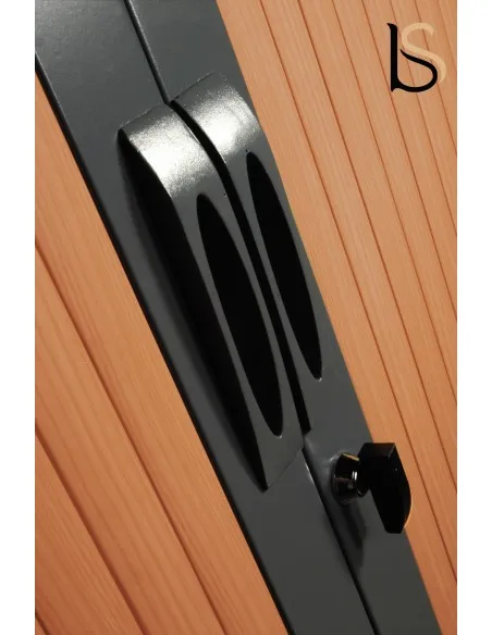 Armoire basse à portes rideaux unis – GAPSA
