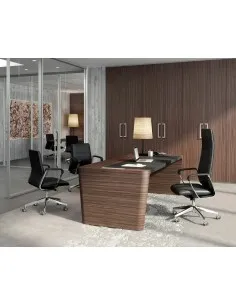 Fauteuil de direction gamme Exclusive en cuir modèle Directa – Offisit.