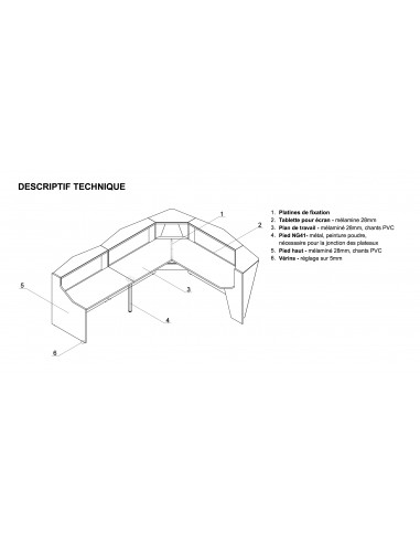 Banque d'accueil droite Alpa - MDD