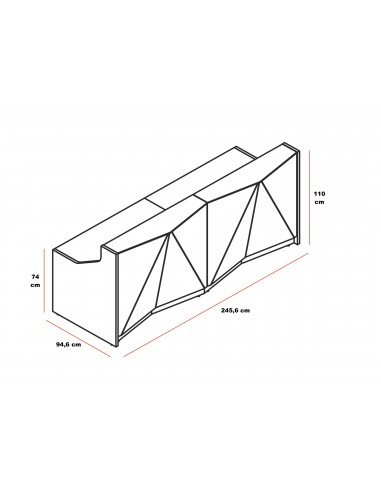 Banque d'accueil droite Alpa - MDD