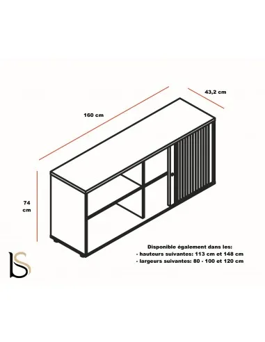 Armoire à rideaux démontable en bois - MDD