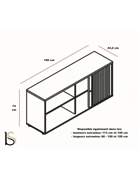 Armoire à rideaux démontable en bois - MDD