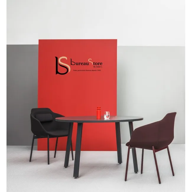 Petite table de réunion ronde – MDD.