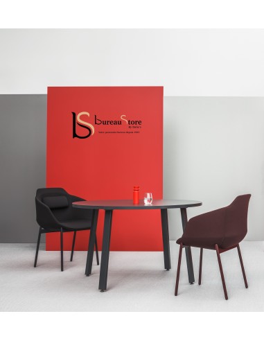 Petite table de réunion ronde – MDD.