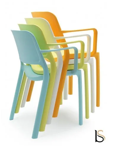 Fauteuil en polypropylène Maike - Sokoa