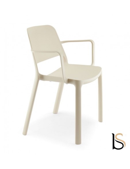 Fauteuil en polypropylène Maike - Sokoa