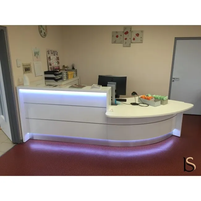 Banque d’accueil lumineuse Valde - MDD