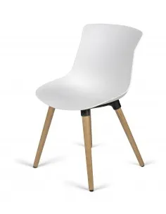 Chaise coque Lumo Wood 2