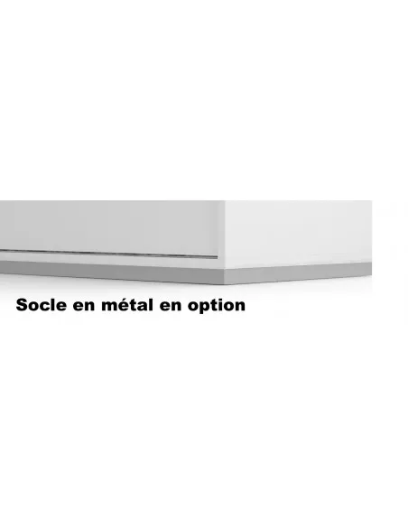 Armoire basse portes coulissantes - MDD