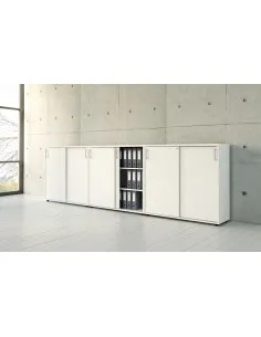 Armoire mi-haute portes coulissantes - MDD 2