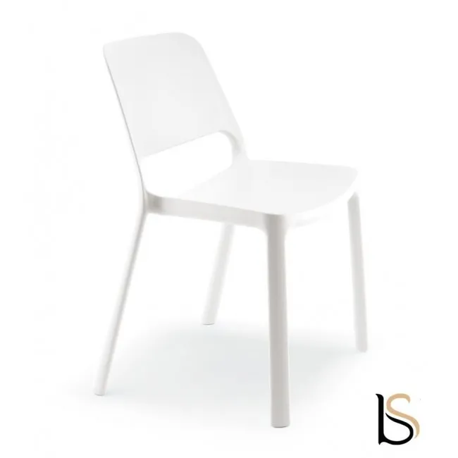 Chaise en polypropylène Maike - Sokoa