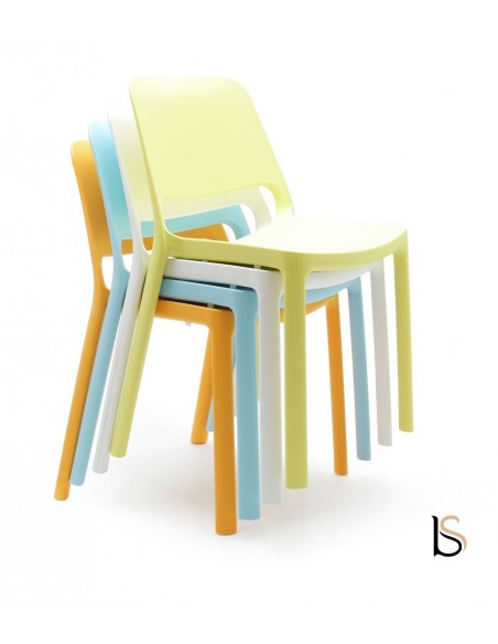 Chaise en polypropylène Maike - Sokoa