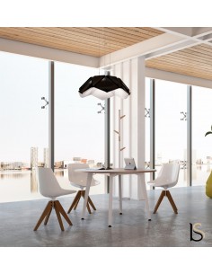 Table de réunion carrée Arky