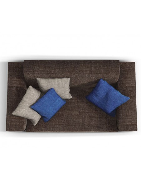 Voile de fond en bois pour bureau X2 avec crédence - Officity