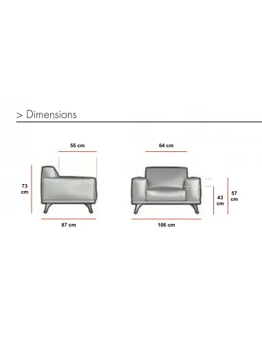 Bureau droit X2 avec caisson intégré – Officity.