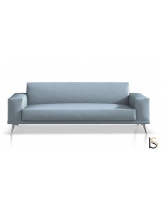 Bureau Bench X2 pour deux personnes avec crédences de rangement - Officity