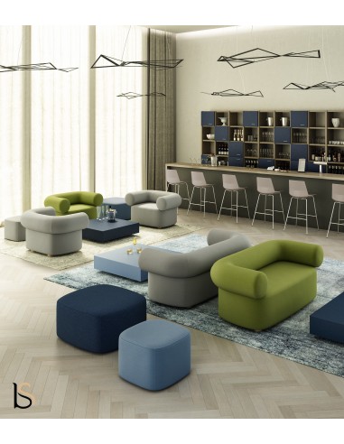 Fauteuil manager, axe décentré tout résille modèle Fabio – Sitek.