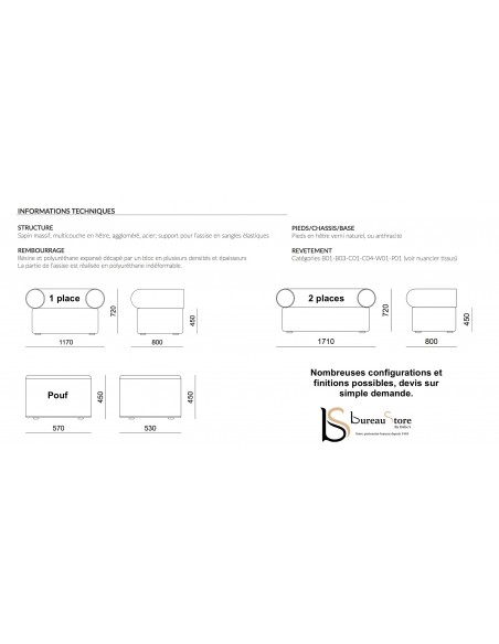 Fauteuil manager, axe décentré tout résille modèle Fabio – Sitek.