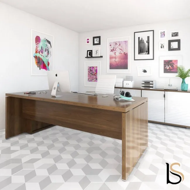 Bureau de Direction TAK finition ébénisterie – Mobel Linea