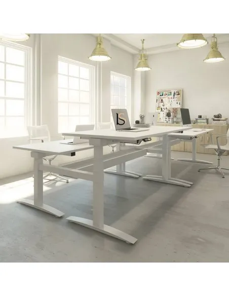 Bureau bench réglable en hauteur UP - Mobel Linea