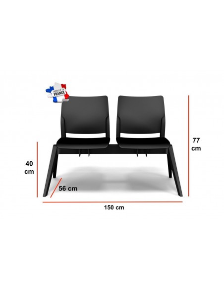 Poutre d’accueil en polypropylène Adela - Sokoa