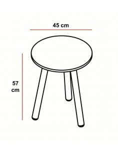 Table basse type Scandinave - MDD 2