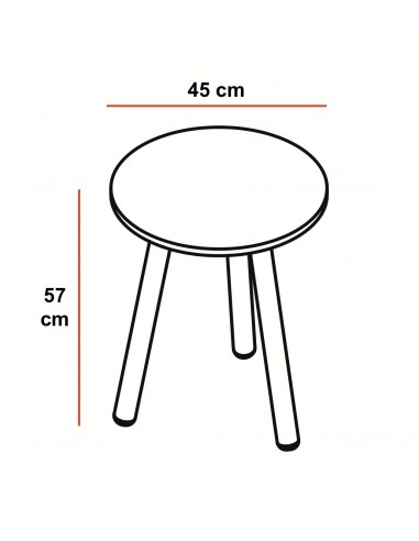 Table basse type Scandinave - MDD