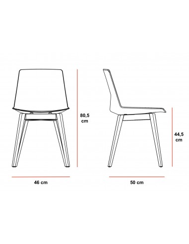 Chaise de collectivité CLUE – Offisit