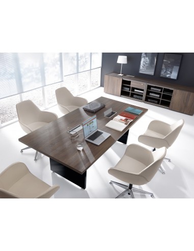 Table de réunion rectangulaire Mito – MDD