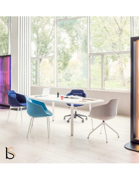 Table de réunion tonneau Ogi A – MDD