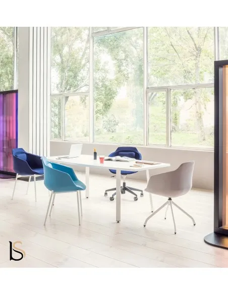 Table de réunion tonneau Ogi A – MDD