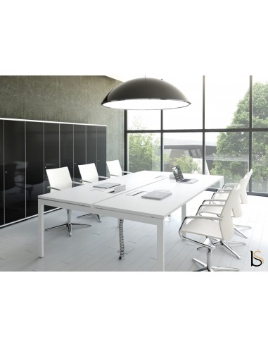 Table de réunion rectangulaire Ogi U – MDD