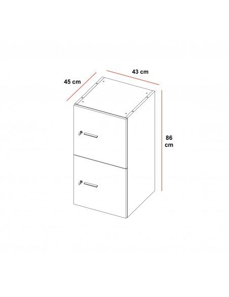 Casiers modulaires Perso - Rangements/Casier de Bureau 