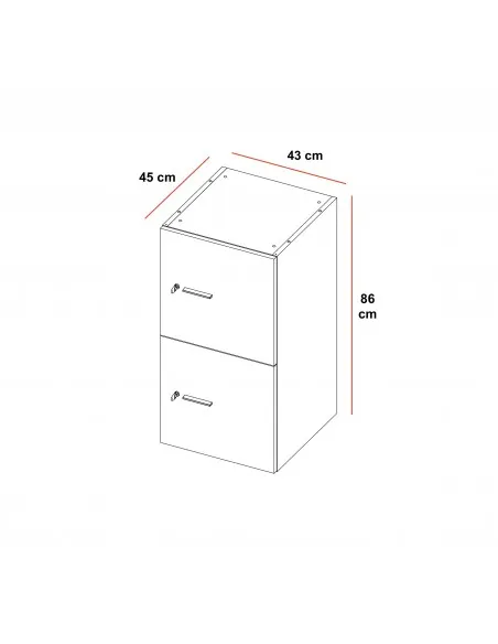 Casiers de rangement modulaires - QUADRIFOGLIO