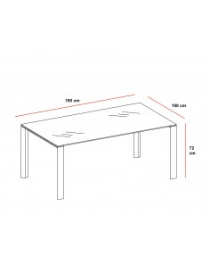 Bureau de direction X7 en verre – Officity 2