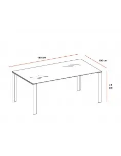 Bureau de direction X7 en verre – Officity 2