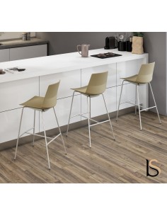 Fauteuil visiteur très confortable en en cuir modèle JOHN.