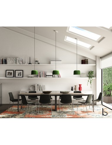 Fauteuil visiteur en eco cuir modèle Luis - Sitek