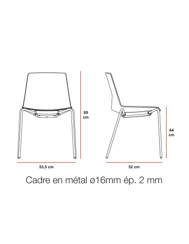 Fauteuil visiteur en eco cuir modèle Luis - Sitek