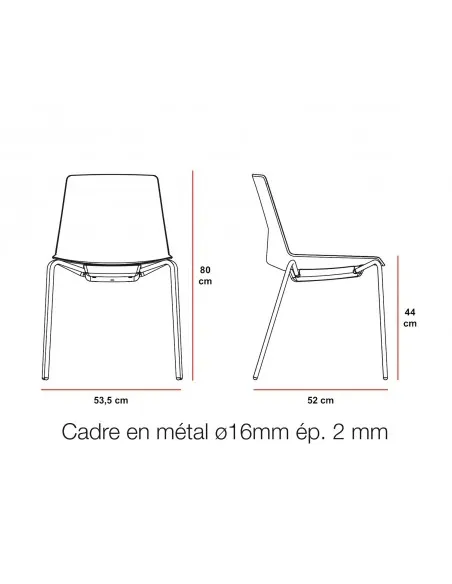 Fauteuil visiteur en eco cuir modèle Luis - Sitek