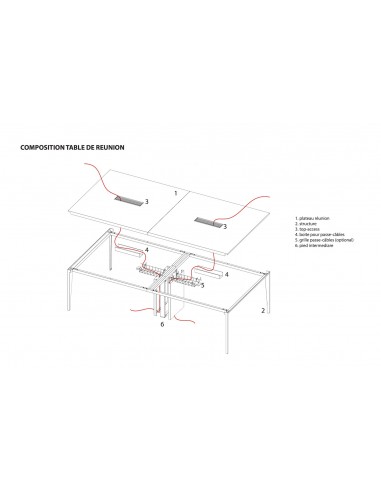 Fauteuil visiteur en cuir, modèle Ricky - Sitek