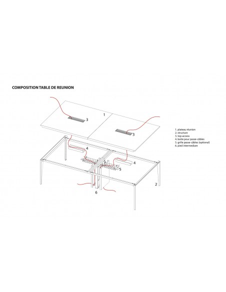 Fauteuil visiteur en cuir, modèle Ricky - Sitek