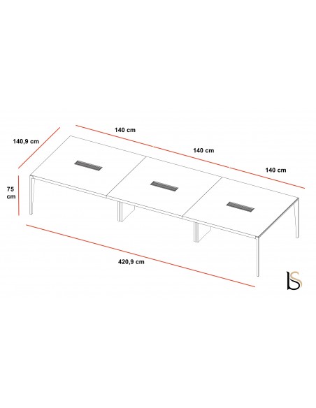 Fauteuil visiteur en cuir, modèle Ricky - Sitek